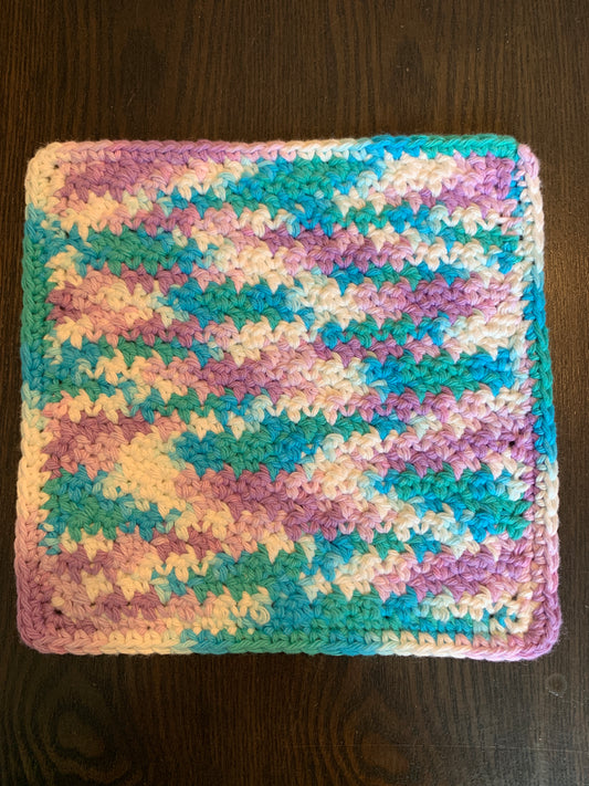 Dishcloth - Purple/Blue