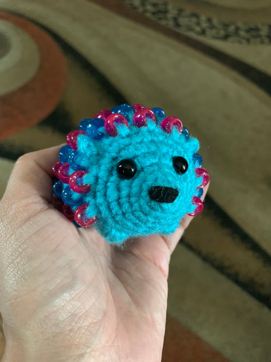 Fidget Hedgehog - Blue/Pink