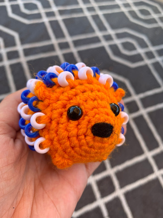 Fidget Hedgehog - Oilers Themed, Orange